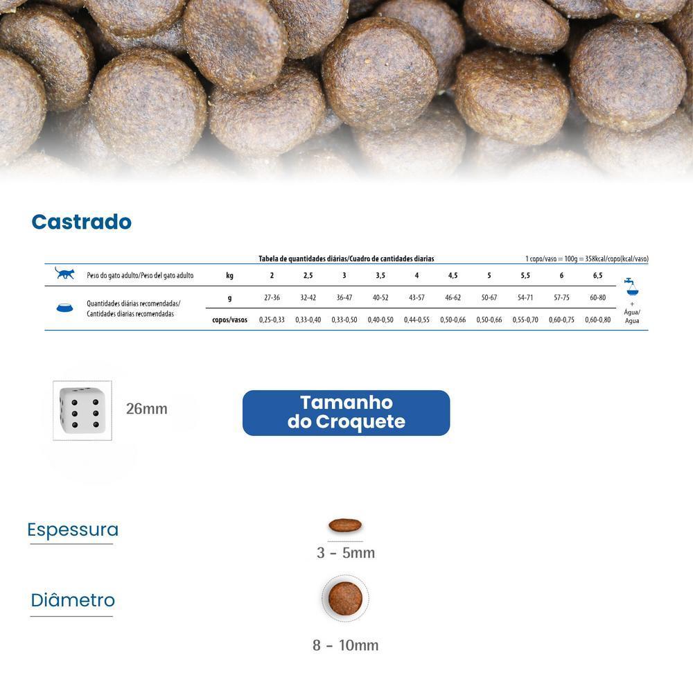 N&D Tropical para Gatos Adultos Castrados de Todas as Raças Sabor Cordeiro, Cereais e Frutas Tropicais 400g