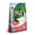 N&D Spirulina para Cães Filhotes de Raças Mini e Pequenas Sabor Suíno, Spirulina e Goji Berry 2Kg