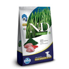 N&D Spirulina para Cães Filhotes de Raças Mini e Pequenas Sabor Cordeiro, Spirulina e Goji Berry 7Kg