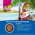 N&D Tropical para Gatos Adultos de Todas as Raças Sabor Frango, Cereais e Frutas Tropicais 7Kg