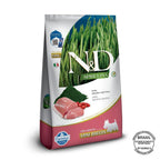 N&D Spirulina para Cães Adultos de Raças Mini e Pequenas Sabor Suíno, Spirulina e Goji Berry 2Kg