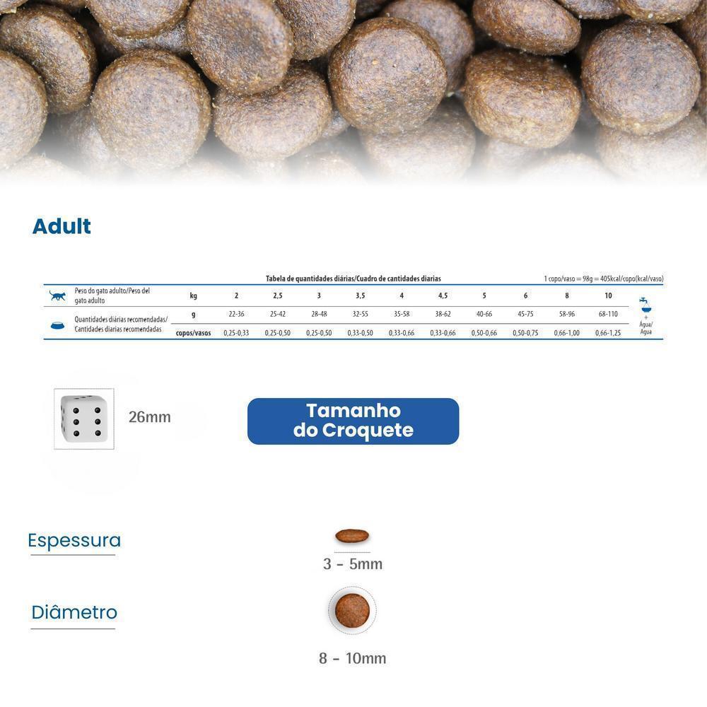 N&D Spirulina para Gatos Adultos de Todas as Raças Sabor Tilápia, Spirulina e Goji Berry 1,5Kg