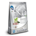 N&D White para Cães Adultos de Raças Mini e Pequenas Sabor Merluza, Spirulina e Erva Doce 2Kg