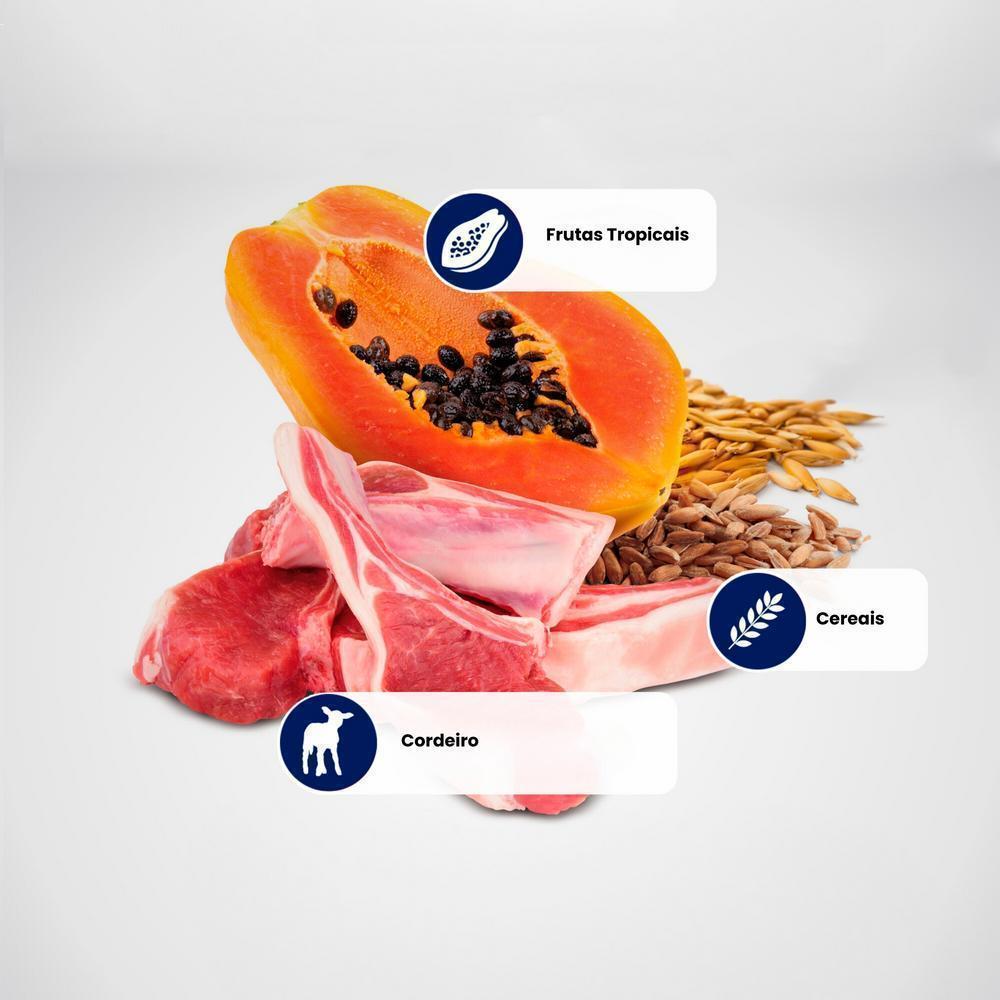 N&D Tropical para Cães Filhotes de Raças Médias e Grandes Sabor Cordeiro, Cereais e Frutas Tropicais 2,5Kg