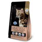Matisse para Gatos Adultos Castrados de Todas as Raças Sabor Salmão e Arroz 15Kg