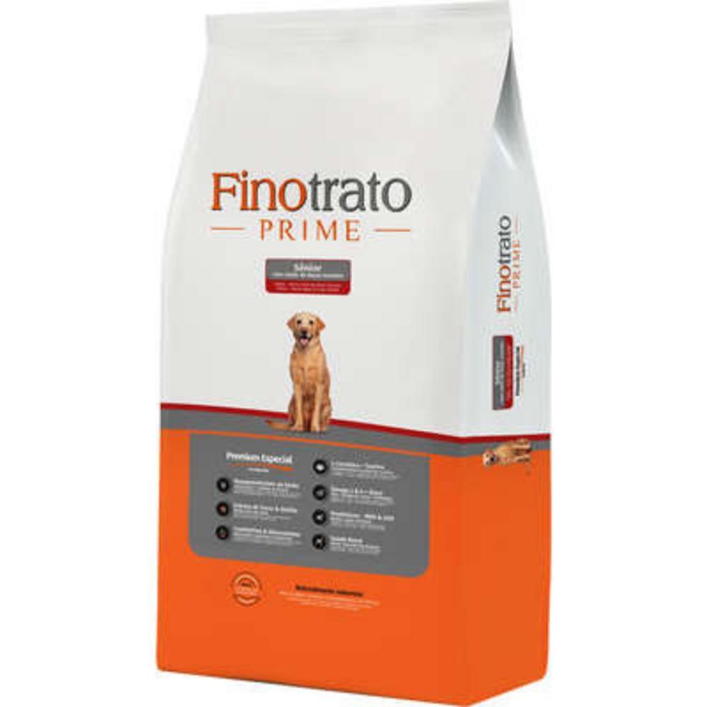 Ração Seca Finotrato Prime Sênior Premium Especial para Cães Raças Grandes - 15Kg