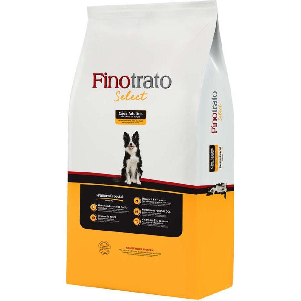 Ração Seca Finotrato Select Premium Especial para Cães Adultos - 20Kg