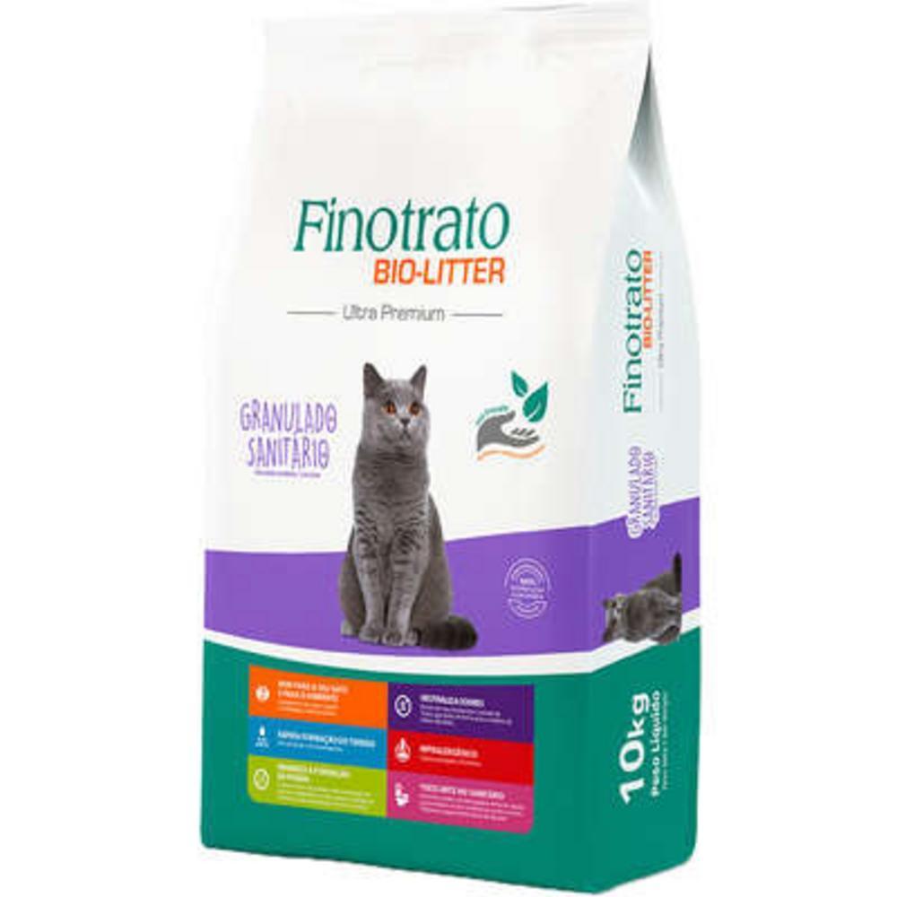 Granulado Sanitário Finotrato Bio-Litter Ultra Premium para Gatos - 10Kg