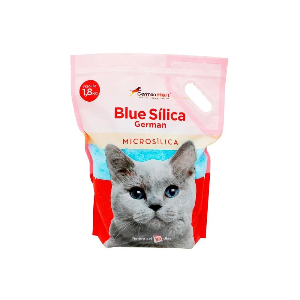 Areia Silica para Gatos Blue Silica Microsilica Germanhart
