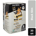 Tapete Higiênico Black Slim Max para Cães Super Secão 30Un