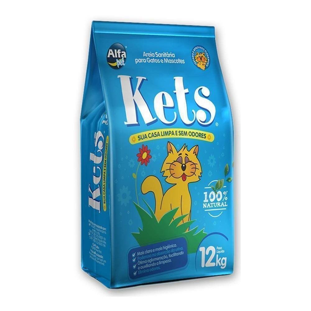 Alfapet Granulado Sanitário Kets 12KG