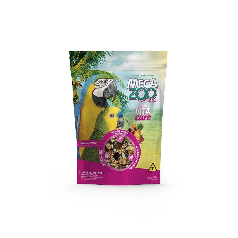 Megazoo Mix Papagaio Tropical 700G