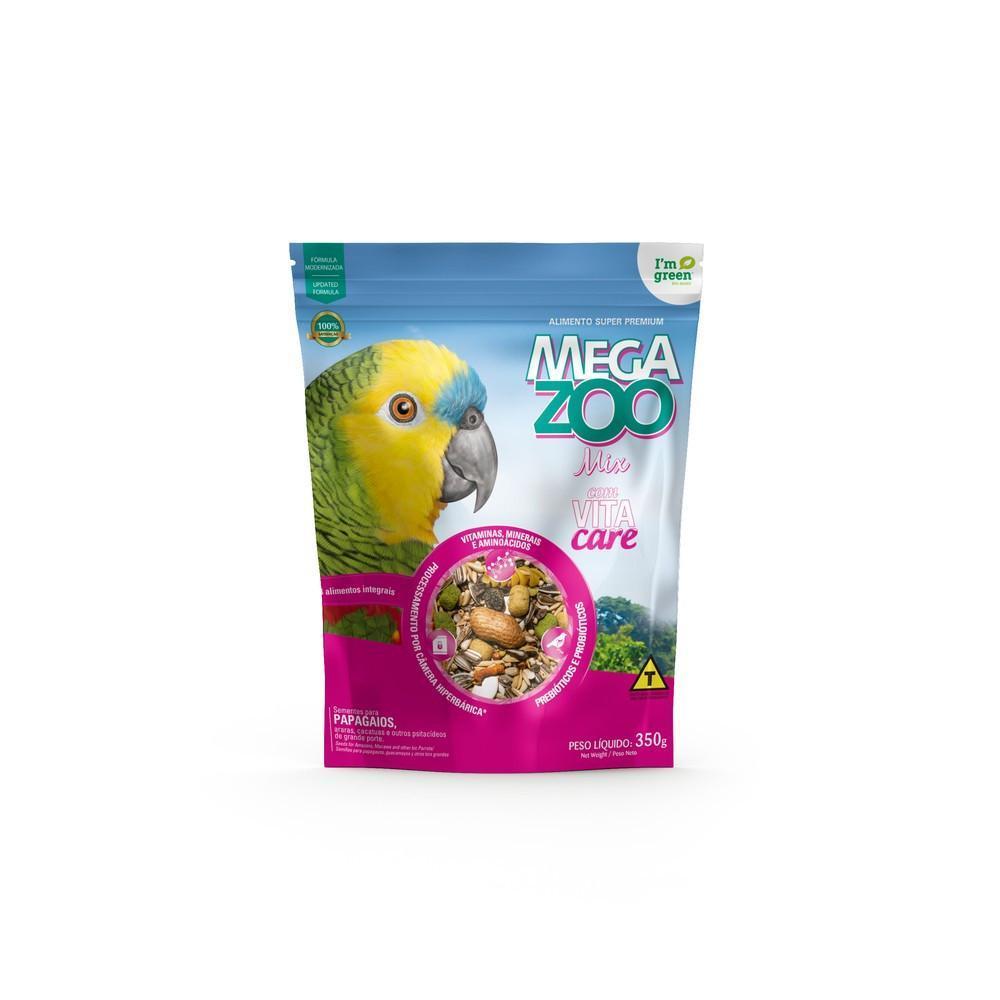 Megazoo Mix Papagaios 350G