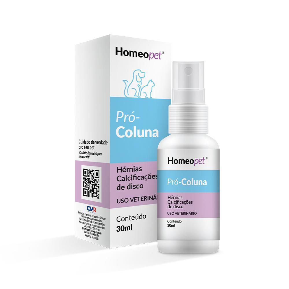 Sistema de Terapia Homeopet Doenças da Coluna Pró-Coluna - 30 mL