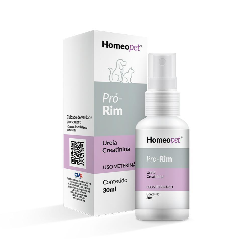 Sistema de Terapia Homeopet Doença Renal Pró-Rim - 30 mL