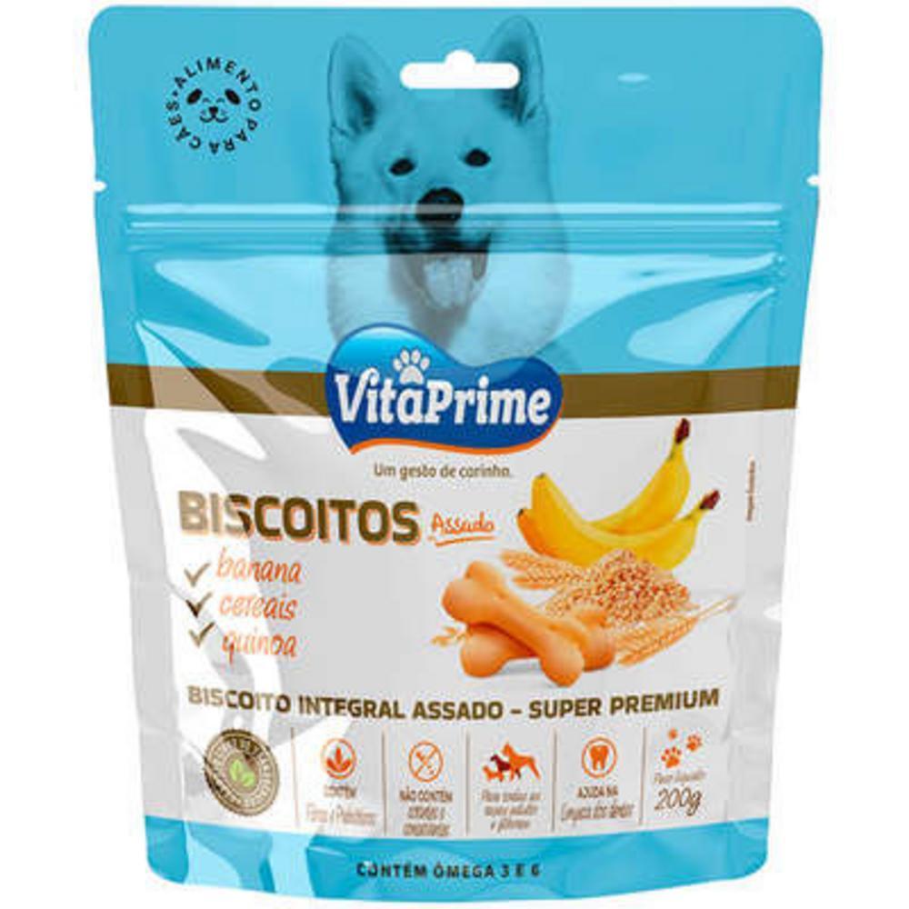 Biscoito VitaPrime para Cães Sabor Cereais e Quinoa - 200g