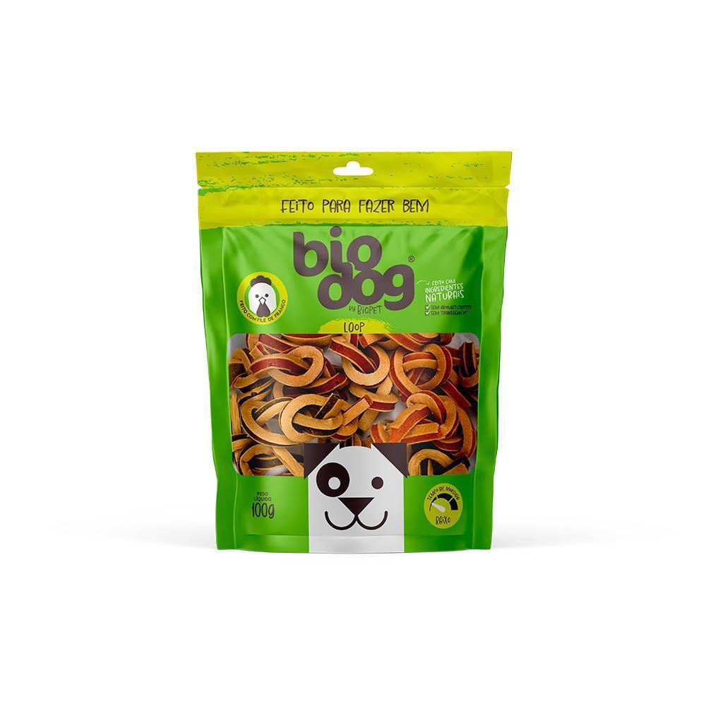 Biscoito Gourmet Bio Dog para Cães Loop 100g