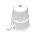 Bebedouro Vida Mansa Polipropileno para Cães e Gatos Branco 2L