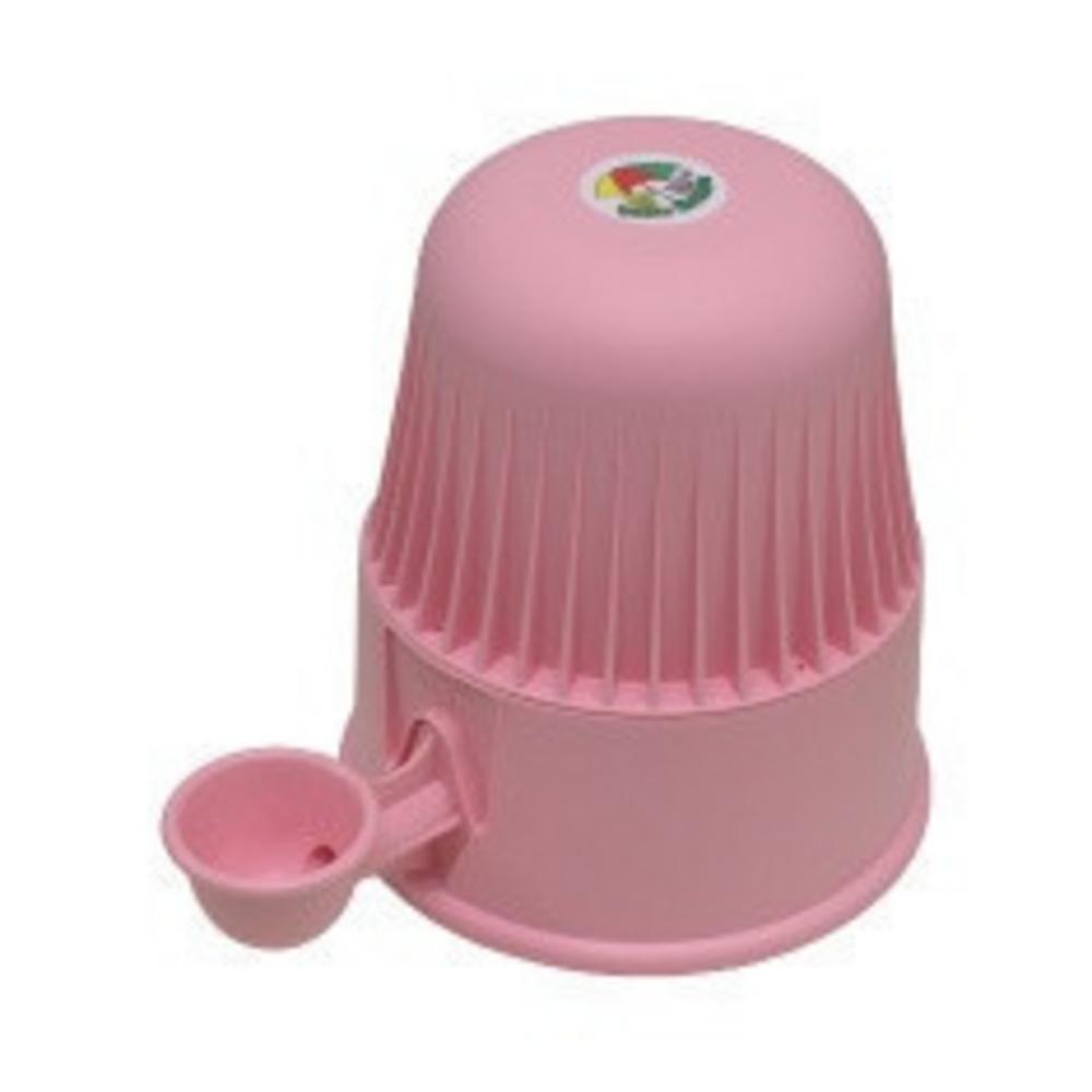 Bebedouro Vida Mansa Polipropileno para Cães e Gatos Rosa 2L