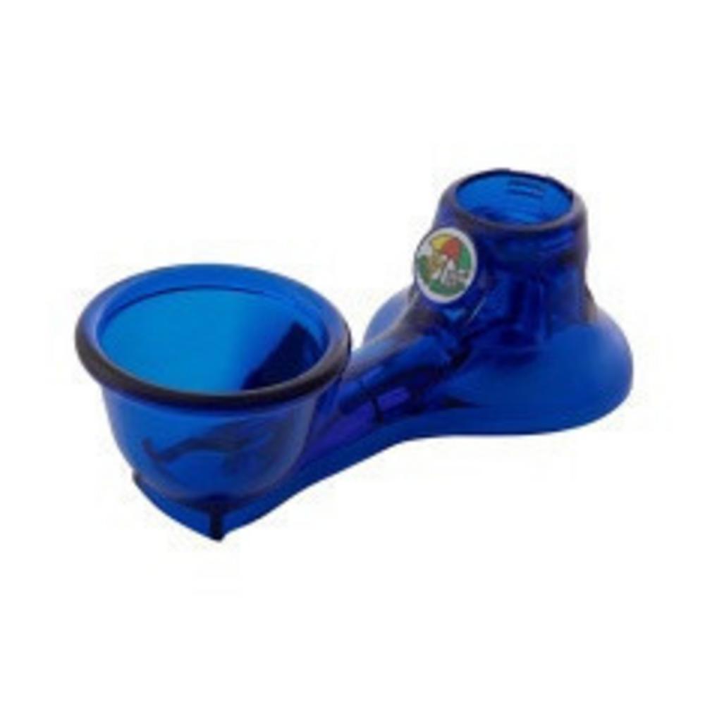Bebedouro Vida Mansa Mini Portátil Azul para Cães e Gatos