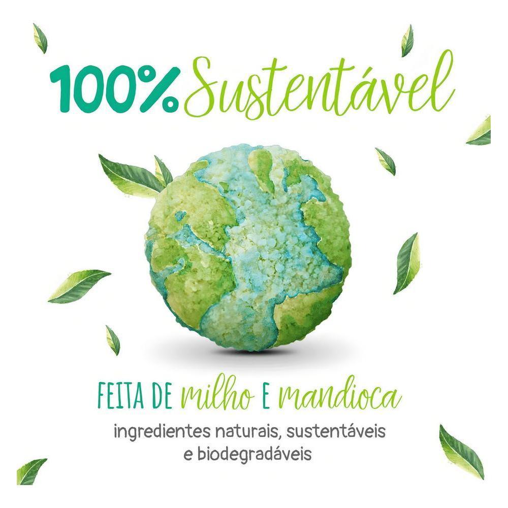 Areia Higiênica Viva Verde Grãos Finos Biodegradável 4kg