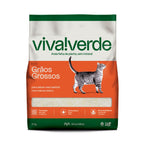 Areia Higiênica Viva Verde Grãos Grossos para Gatos - 4Kg