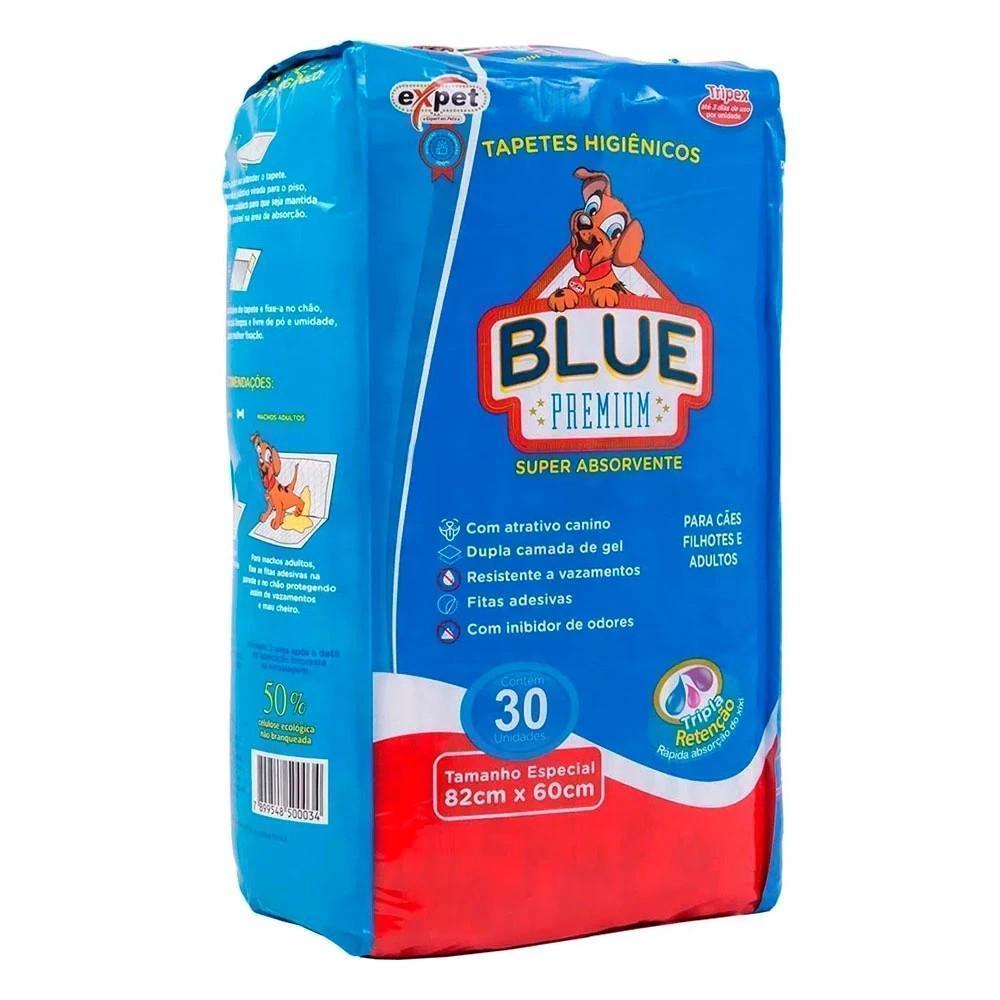 Tapete Higiênico Blue Premium 30un