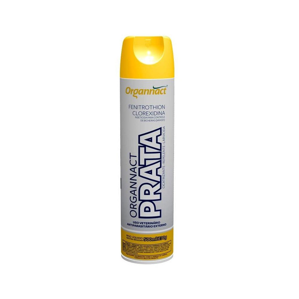 Antisséptico Prata Mata Bicheira Organnact 500ml