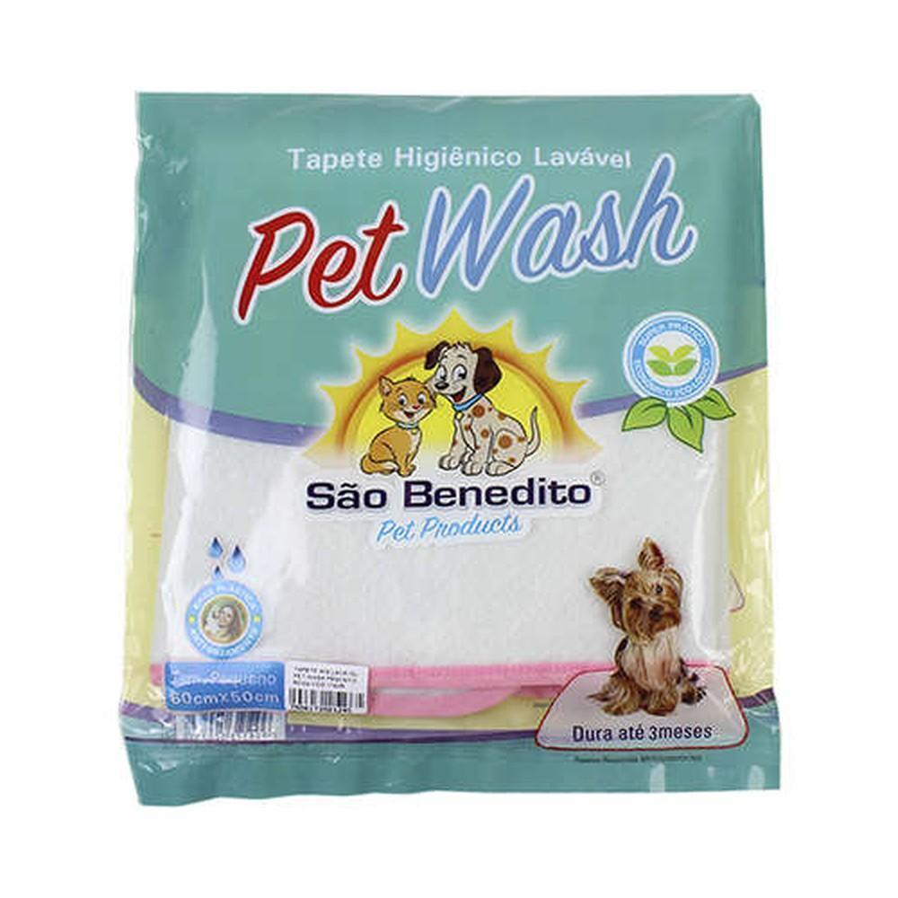 Tapete Higiênico Petwash Lavável para Cães 100X90Cm Grande