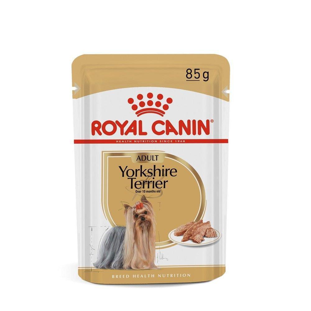Ração Úmida Royal Canin Sachê para Cães Adultos da Raça Yorkshire - 85 g