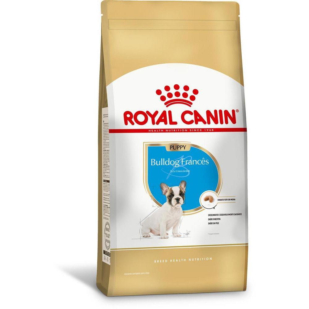 Ração Seca Royal Canin Puppy para Cães Filhotes da Raça Bulldog Francês - 2,5 Kg