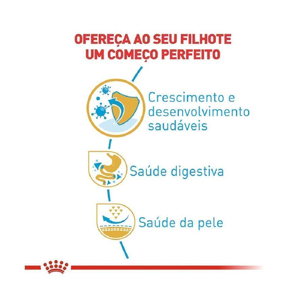 Ração Seca Royal Canin Puppy para Cães Filhotes da Raça Bulldog Francês - 2,5 Kg