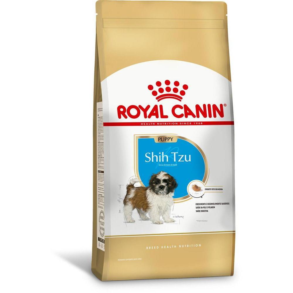Ração Seca Royal Canin Puppy para Cães Filhotes da Raça Shih Tzu - 1 Kg