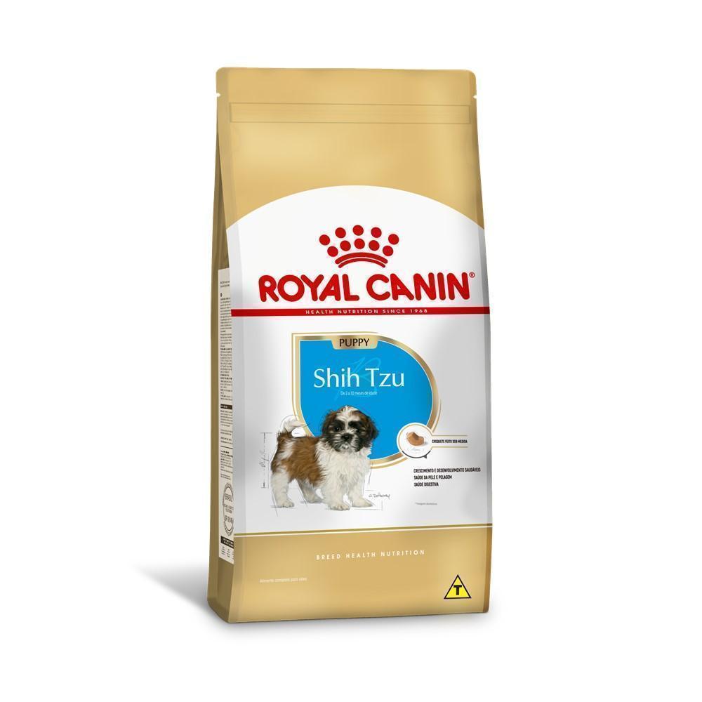 Ração Seca Royal Canin Puppy para Cães Filhotes da Raça Shih Tzu - 2,5 Kg