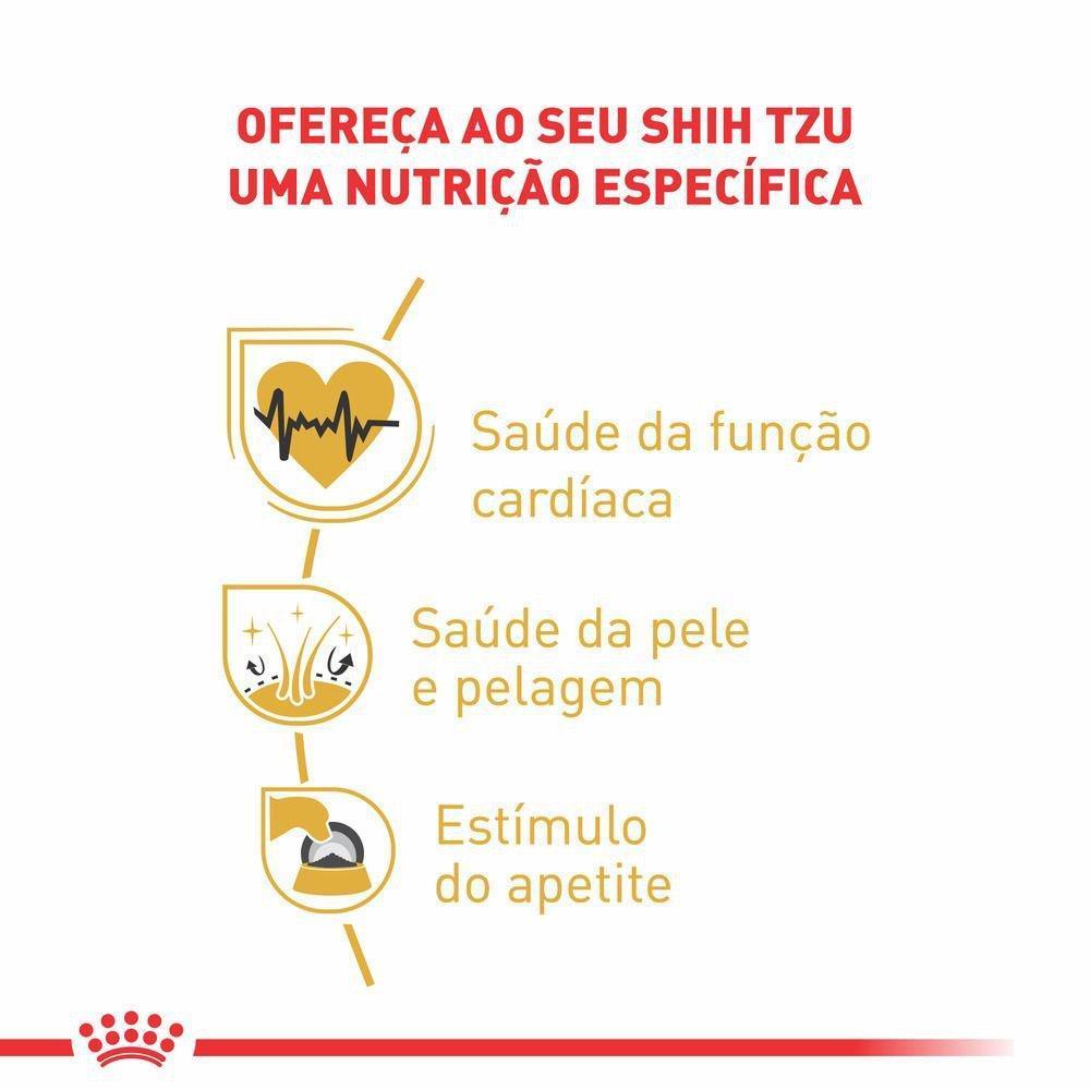 Ração Úmida Royal Canin Sachê para Cães Adultos da Raça Shih Tzu - 85 g
