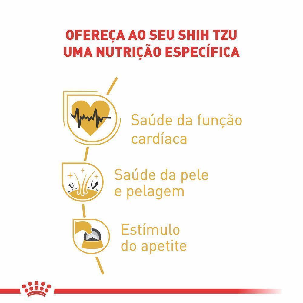 Ração Úmida Royal Canin Sachê para Cães Adultos da Raça Shih Tzu - 85 g