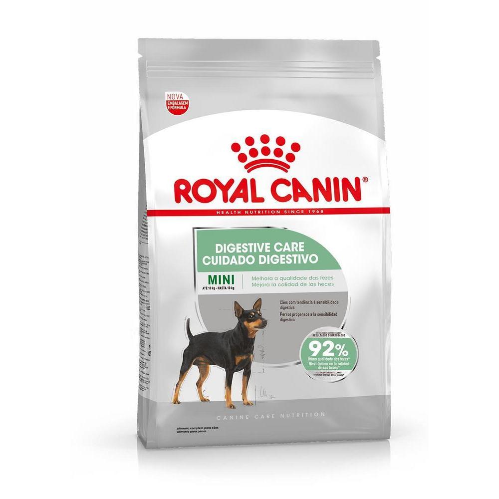 Ração Seca Royal Canin Mini Cuidado Digestivo para Cães Adultos de Porte Pequeno a partir de 10 meses de idade - 1 Kg