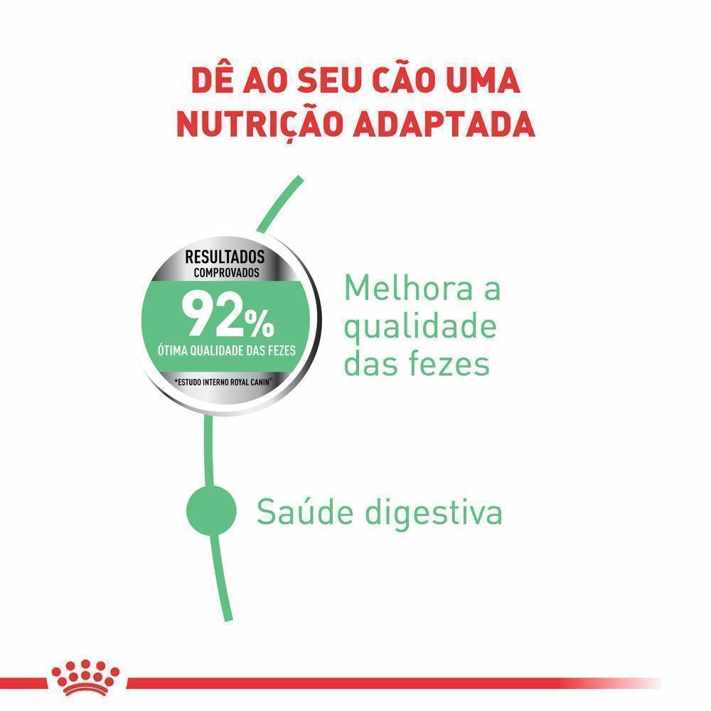 Ração Seca Royal Canin Cuidado Digestivo para Cães Adultos de Porte Mini a partir de 10 meses de idade - 7,5 Kg