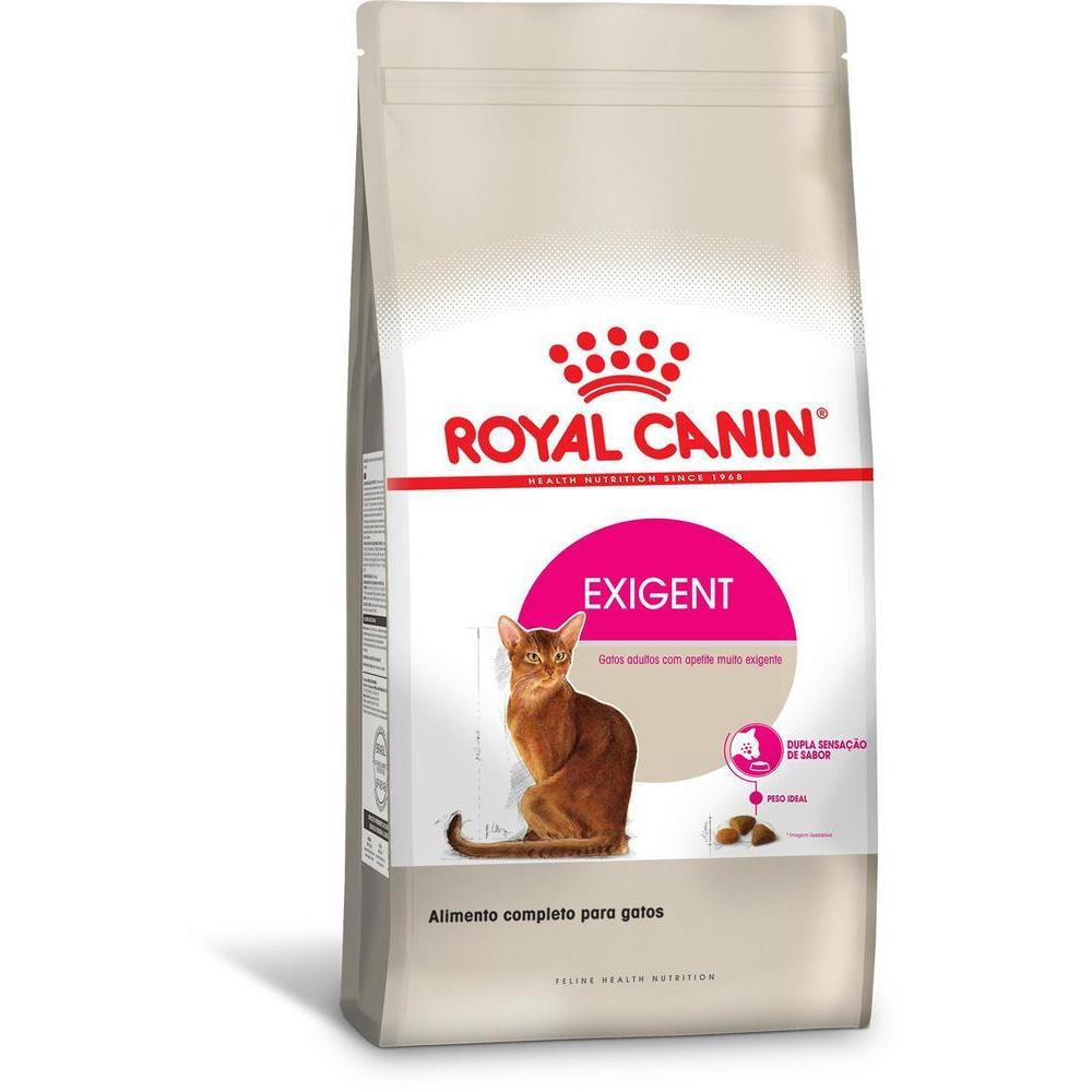 Ração Seca Royal Canin Exigent para Gatos Adultos com Paladar Exigente - 10,1 Kg