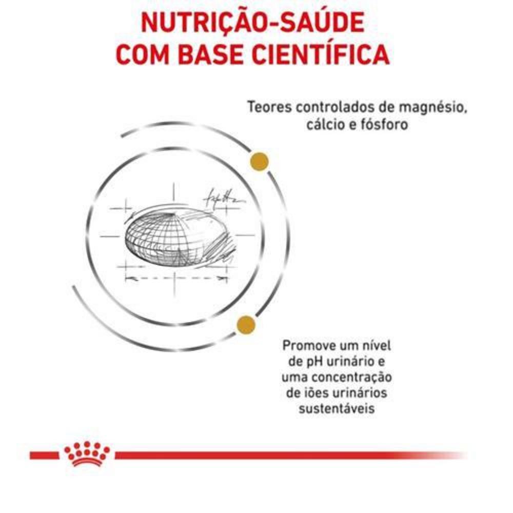 Ração Seca Royal Canin Veterinary Diet Urinary S/O para Gatos com Cálculos Urinários - 4 Kg