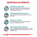 Ração Seca Royal Canin Veterinary Diet Hypoallergenic Moderate Calorie para Cães Adultos com Sensibilidades Alimentares - 2 Kg