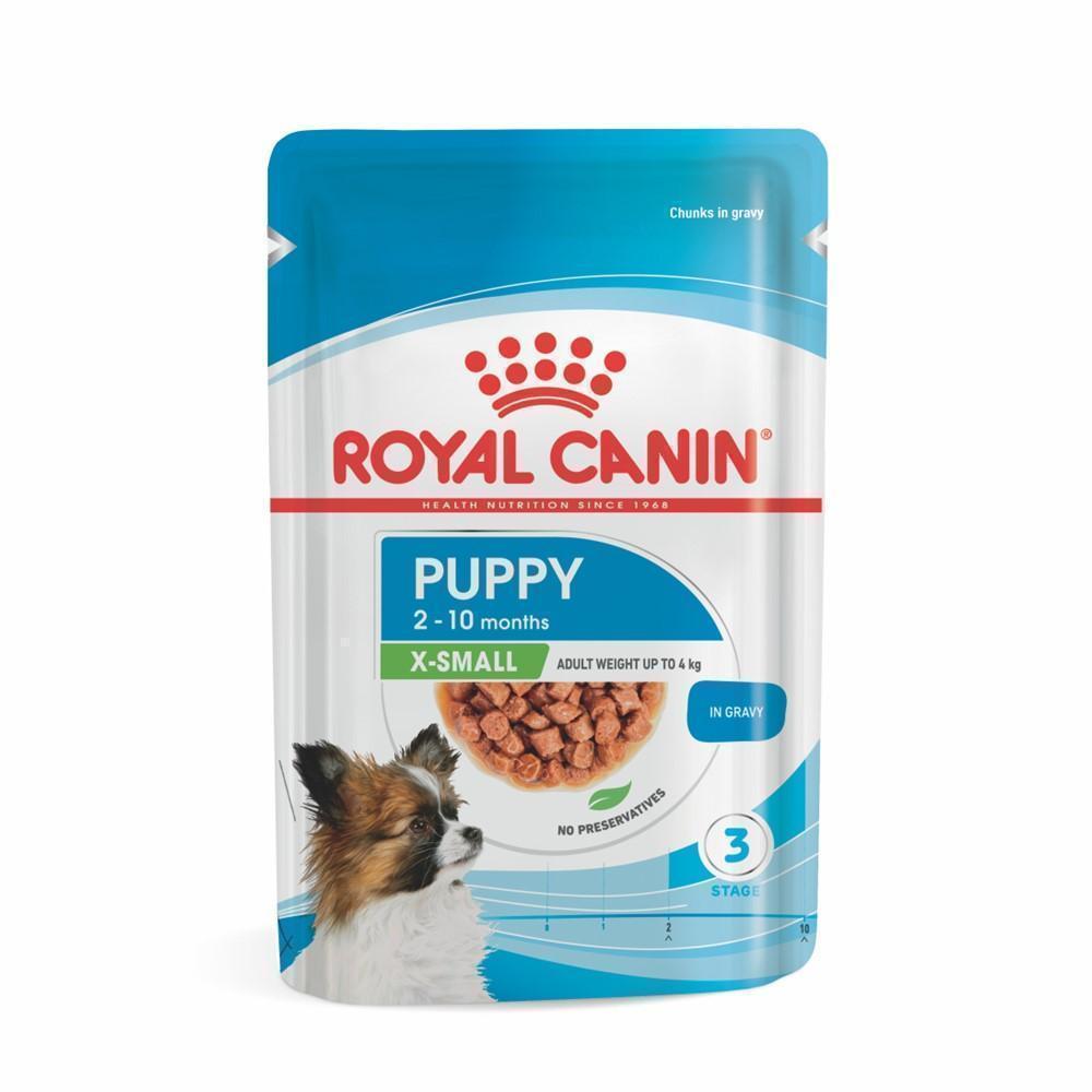 Ração Úmida Royal Canin X-Small Puppy para Cães de 2 a 10 Meses 85 g