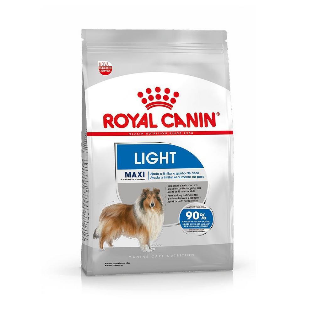 Ração Seca Royal Canin Maxi Light para Cães Adultos ou Idosos de Porte Grande com Tendência à Obesidade - 10,1 Kg