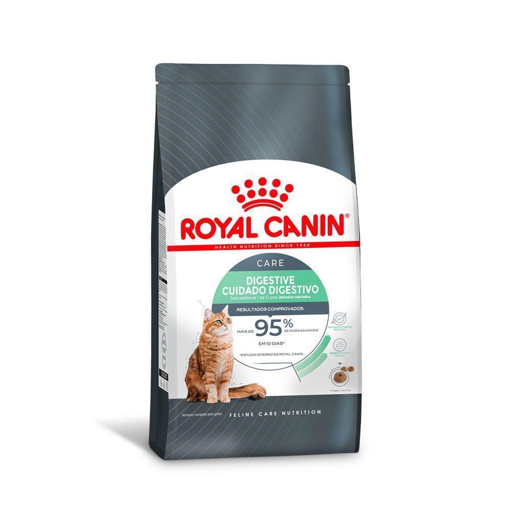 Ração Seca Royal Canin Cuidado Digestivo para Gatos Adultos - 3 Kg