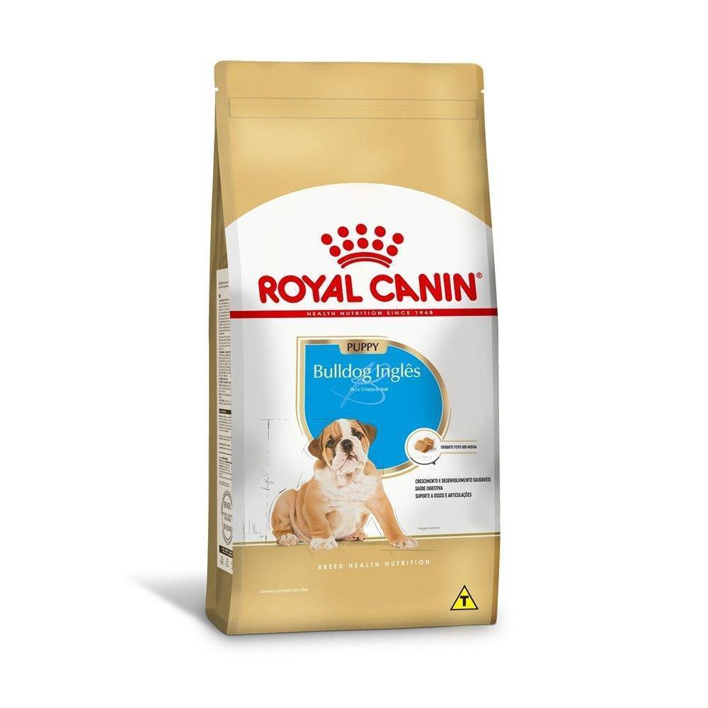 Ração Seca Royal Canin Puppy para Cães Filhotes da Raça Bulldog - 10,1 Kg