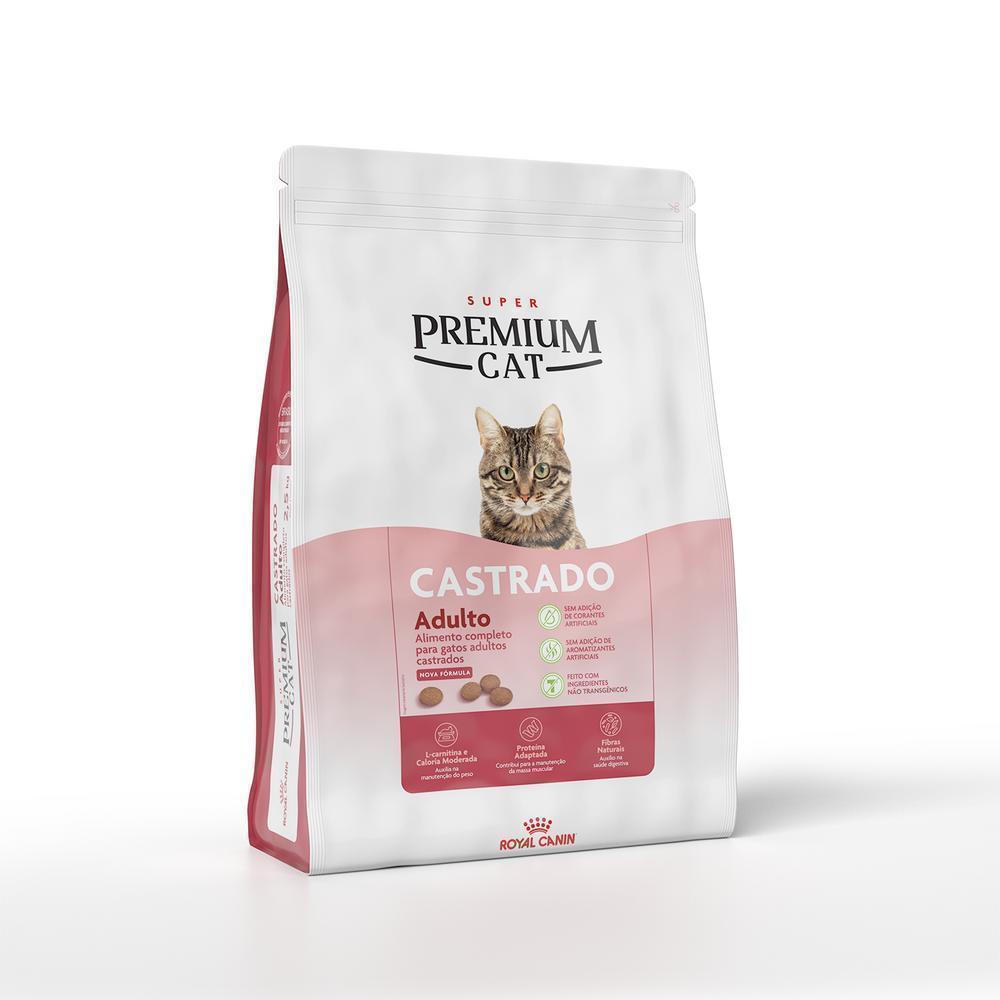 Ração Seca Royal Canin Super Premium Cat para Gatos Adultos Castrados - 7,5kgs