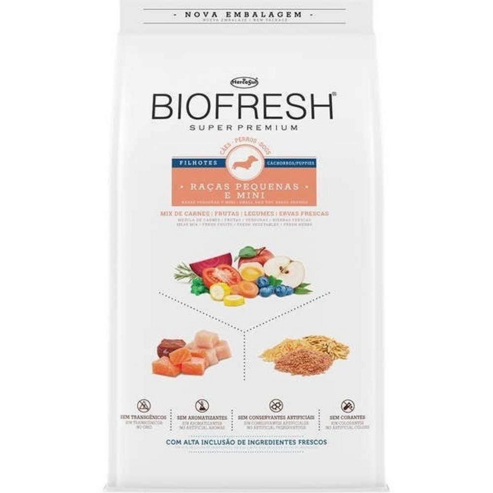 Ração Biofresh Filhotes Raças Peq E Mini 3Kg