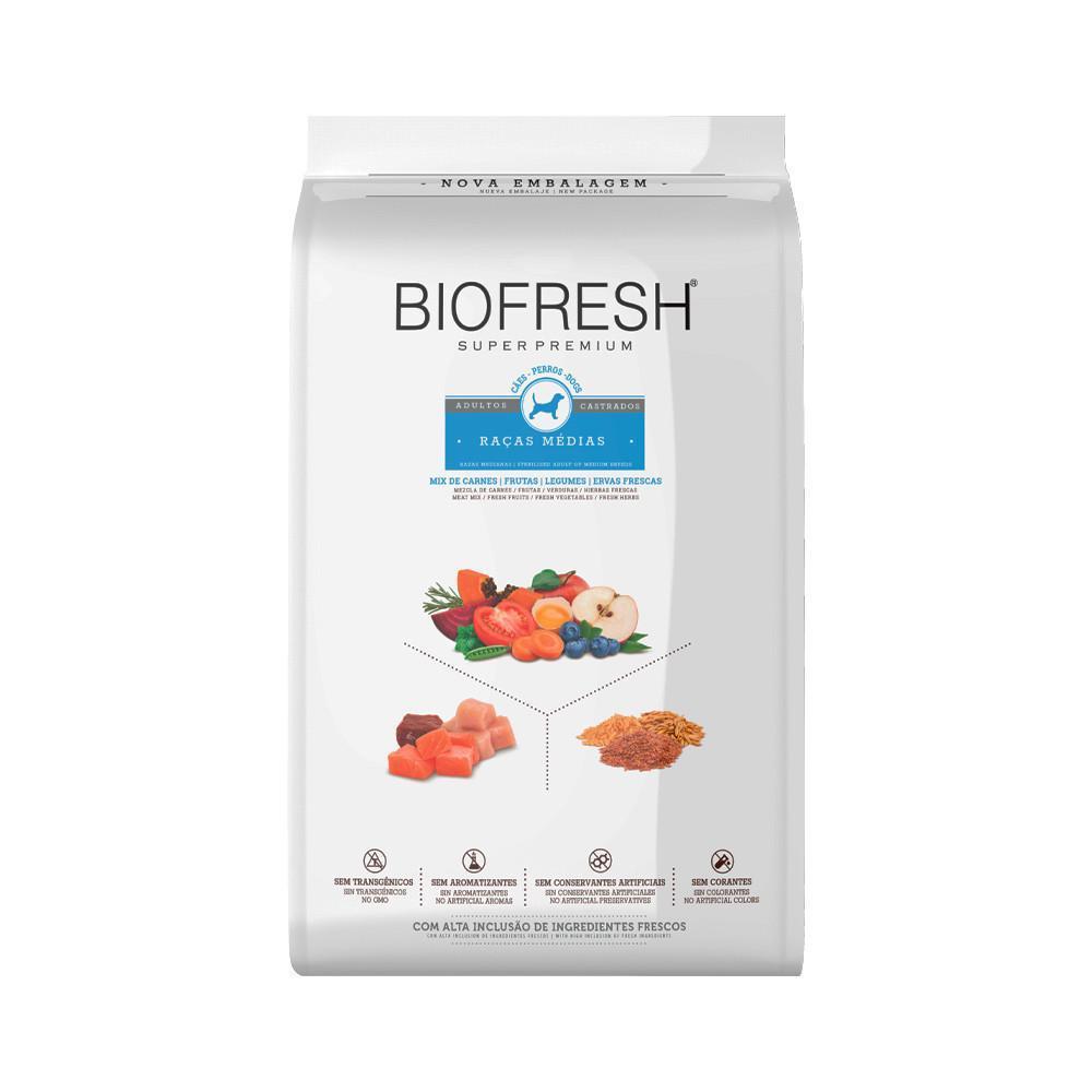 Ração Biofresh para Cães Castrados de Raças Médias 10.1kg