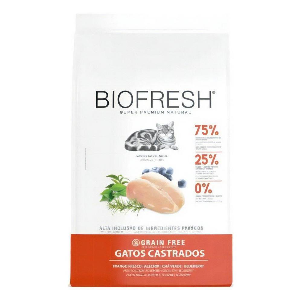 Ração Seca Biofresh de Frango para Gatos Castrados 1.5kg