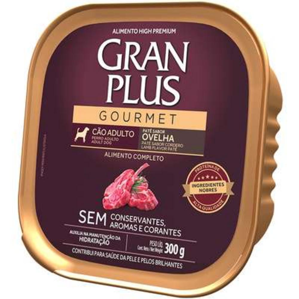 Ração Úmida GranPlus Gourmet Patê Ovelha para Cães Adultos - 300 g